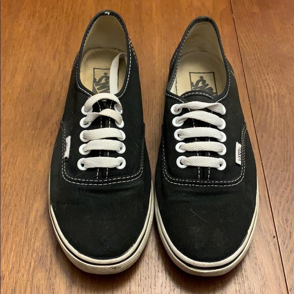 Black Vans Authentic Lo Pro 6.5 Women 5 Men